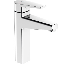 Medium height single lever wash-basin mixer